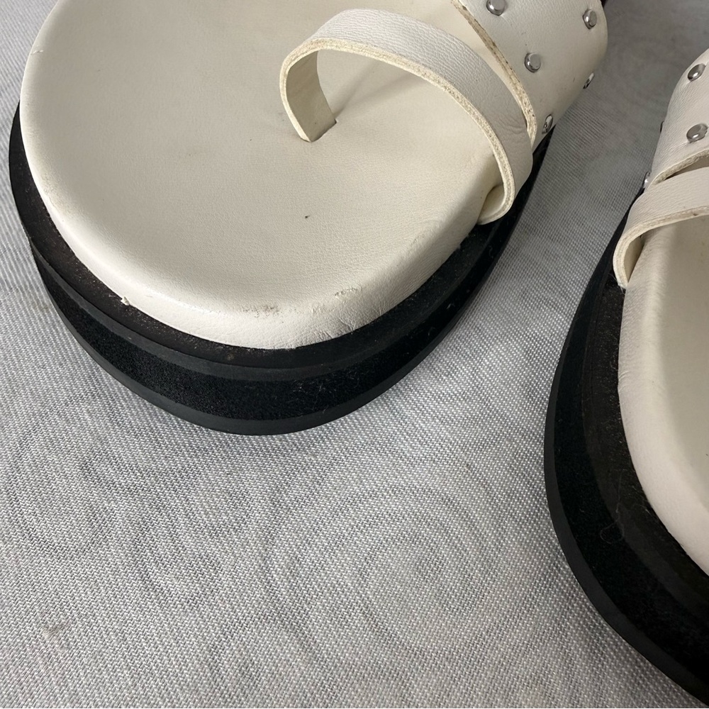 Open Edit Florence Toe Loop Sandal Size 8 - Picture 6 of 12